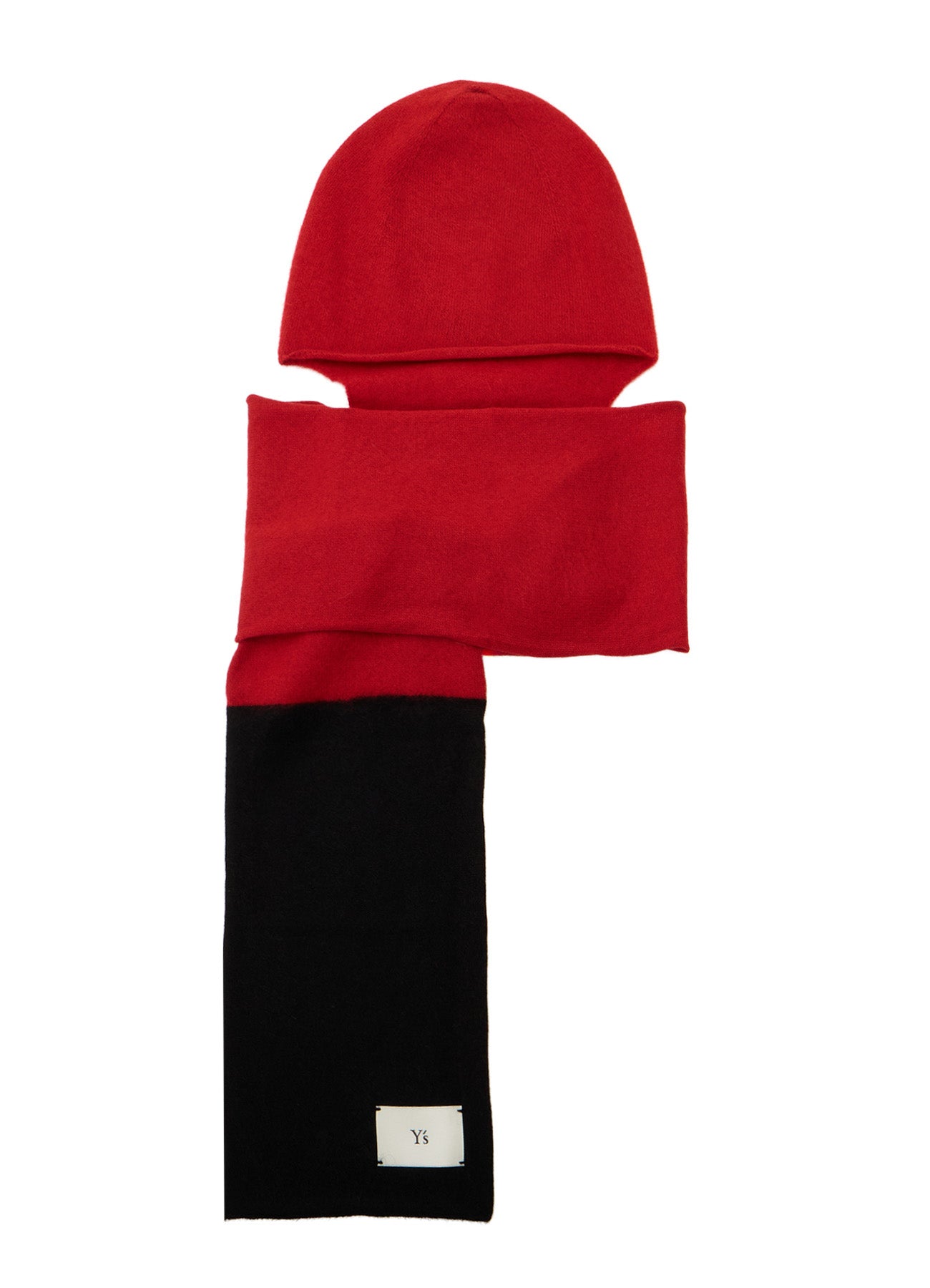 CASHMERE COLOR BLOCKING SCARF – THE SHOP YOHJI YAMAMOTO