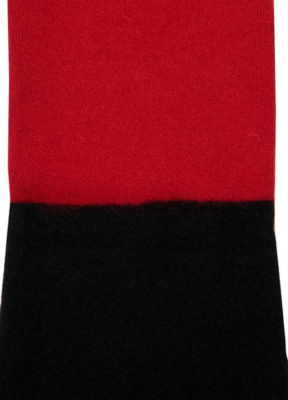 CASHMERE COLOR BLOCKING SCARF