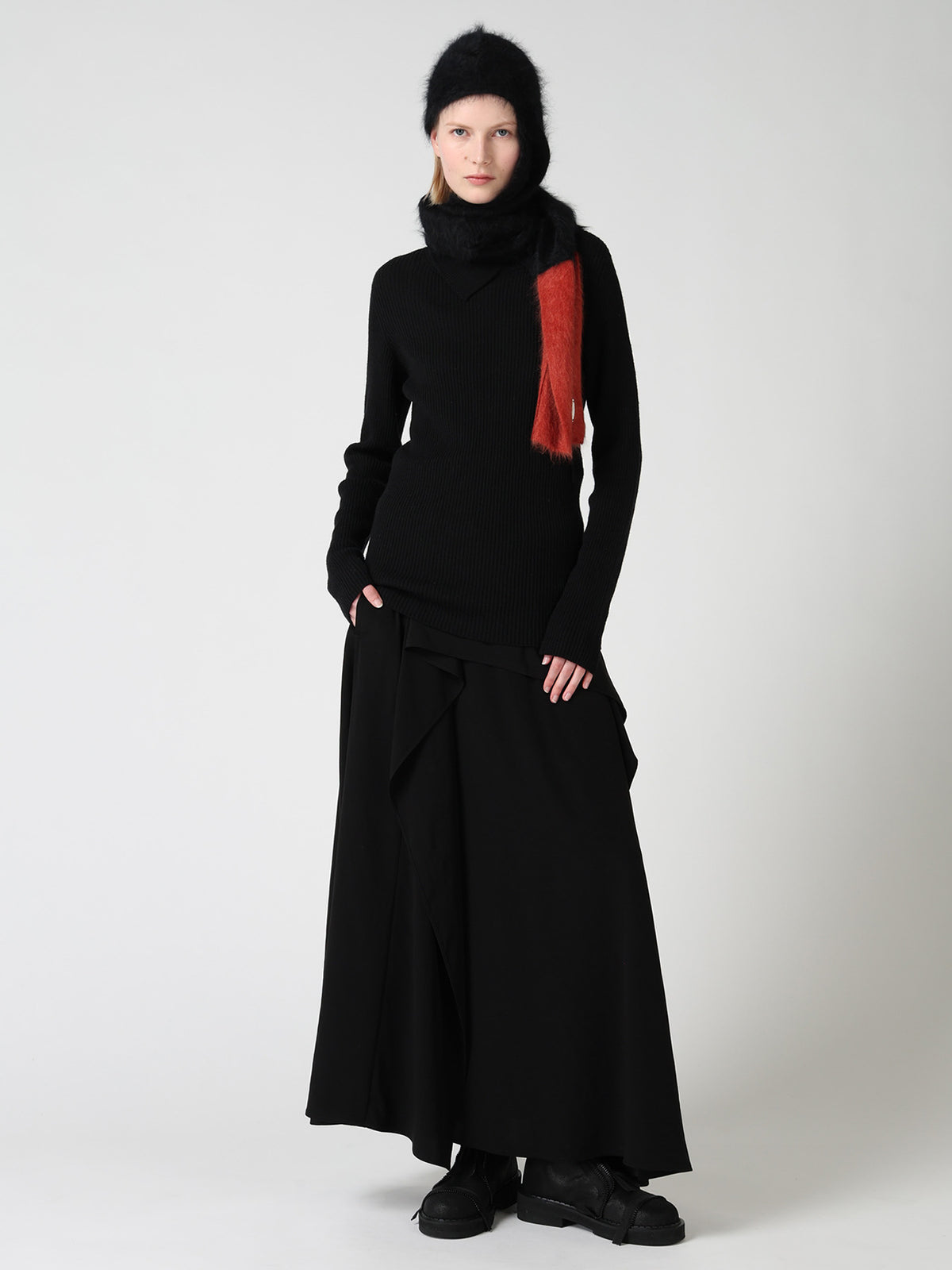 CASHMERE COLOR BLOCKING SCARF