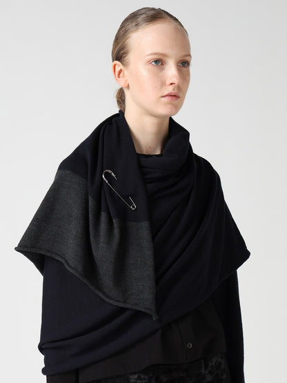 WOOL JERSEY ONE SLEEVE STOLE