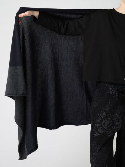 WOOL JERSEY ONE SLEEVE STOLE