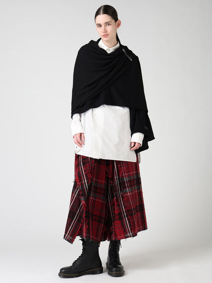 WOOL JERSEY ONE SLEEVE STOLE