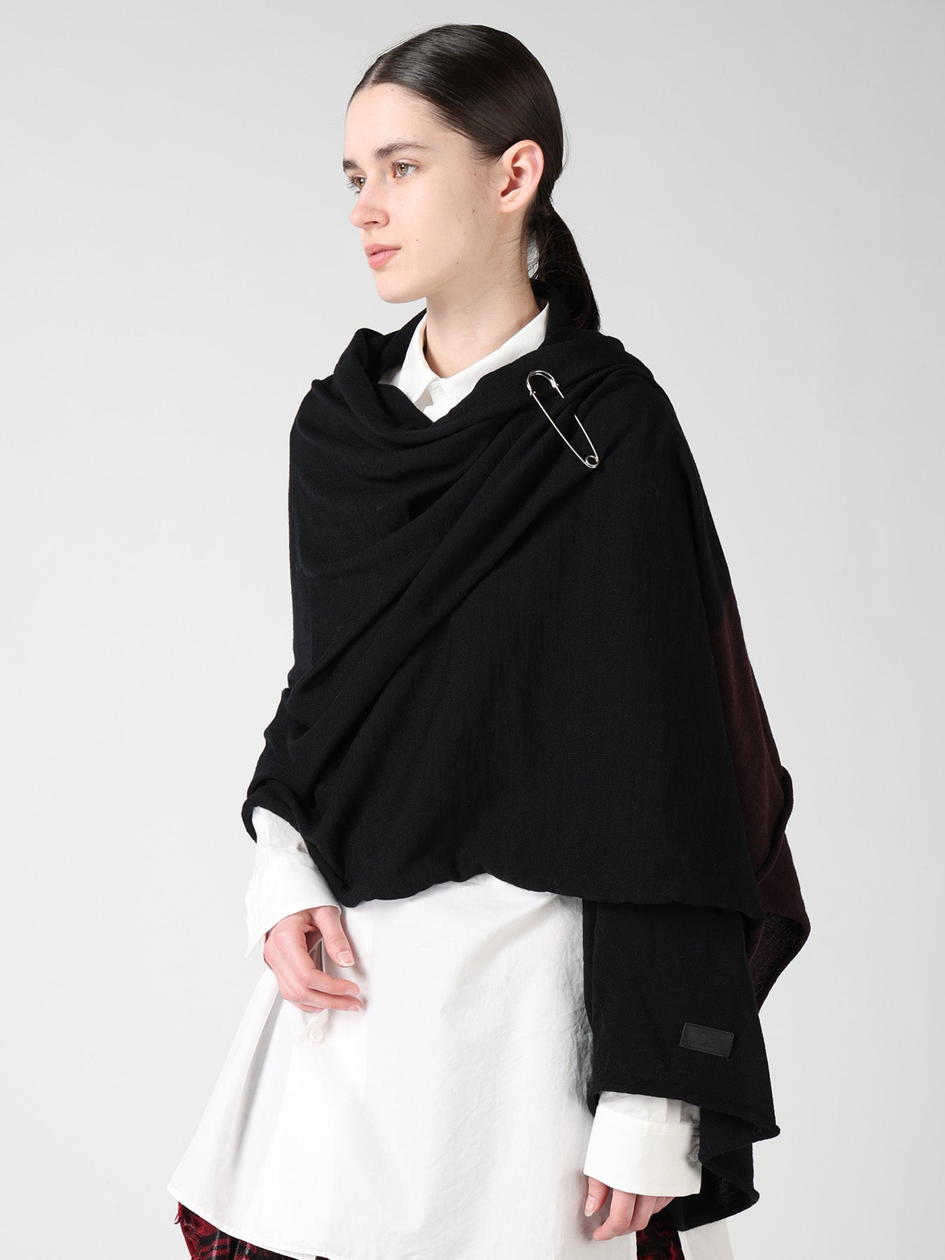 Yohji Yamamoto ストール WOOL JERSEY ONE SLEEVE STOLE – THE SHOP YOHJI YAMAMOTO