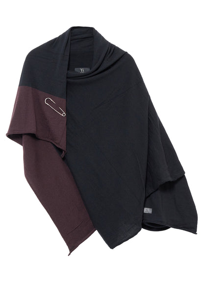 WOOL JERSEY ONE SLEEVE STOLE