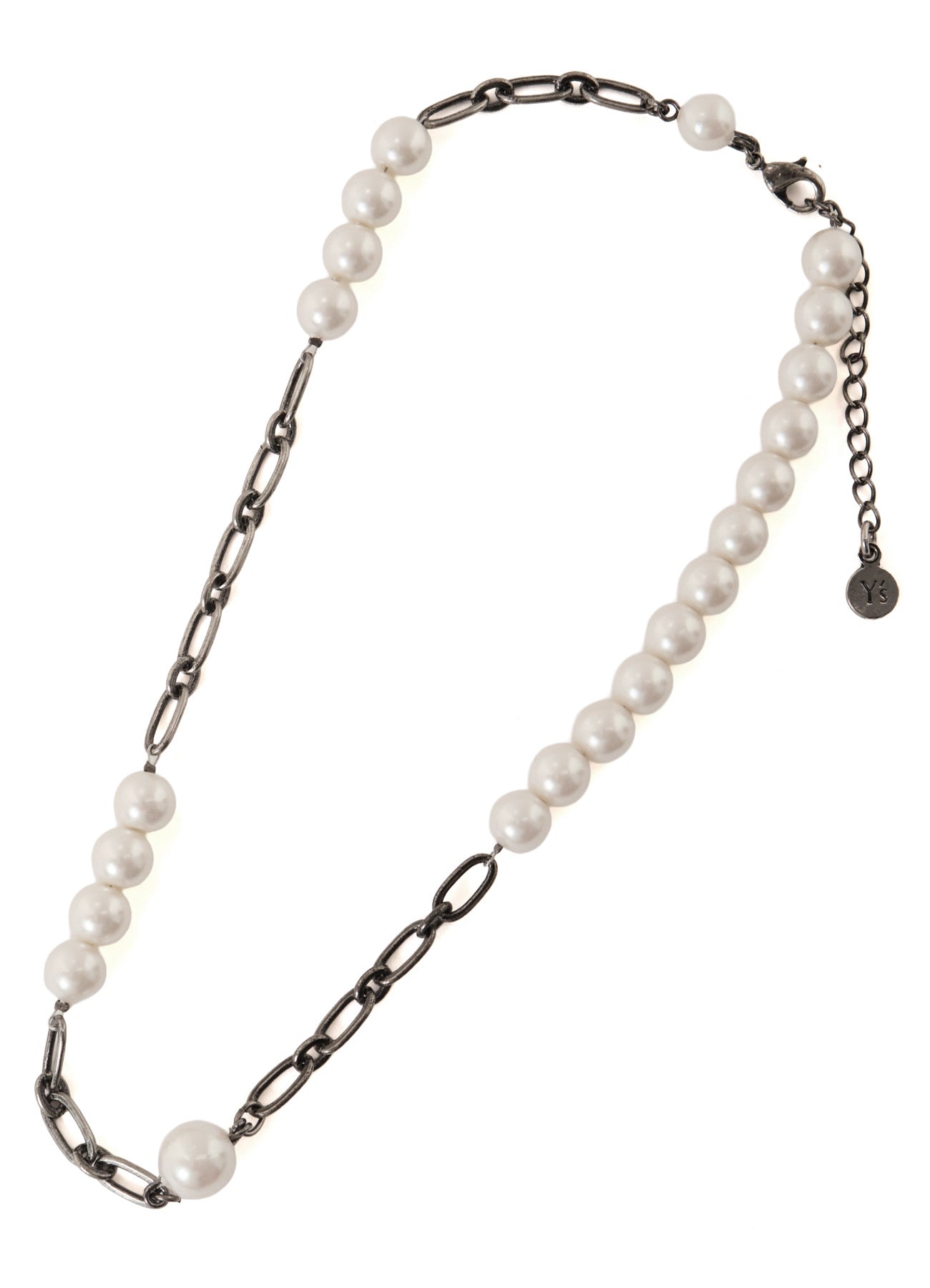 PEARL AND CHAIN CHOKER