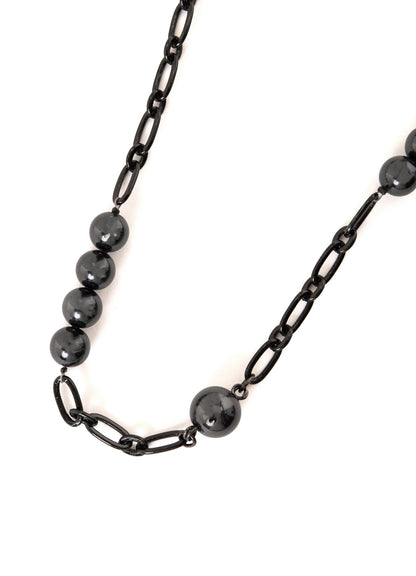 PEARL AND CHAIN CHOKER