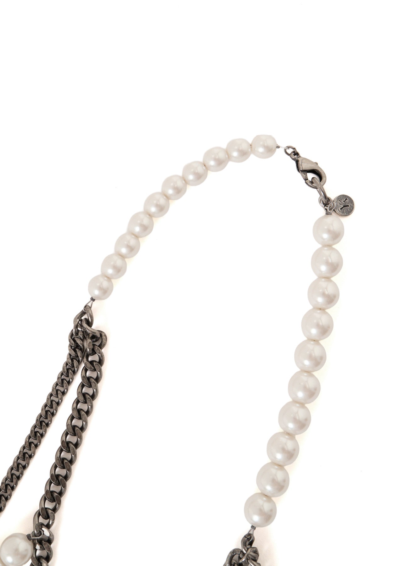 PEARL AND CHAIN NECKLACE – THE SHOP YOHJI YAMAMOTO