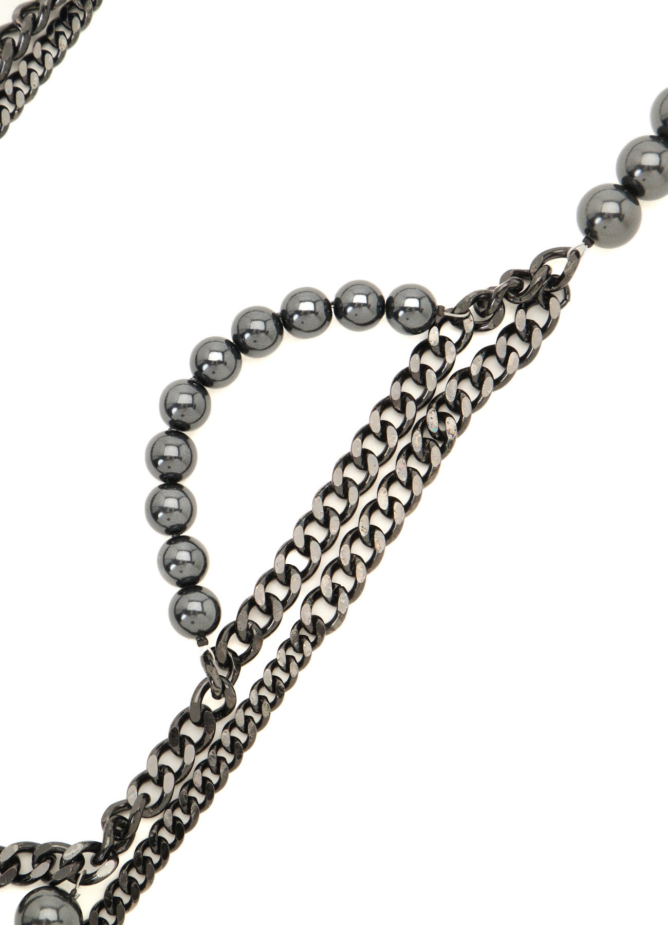 PEARL AND CHAIN NECKLACE – THE SHOP YOHJI YAMAMOTO