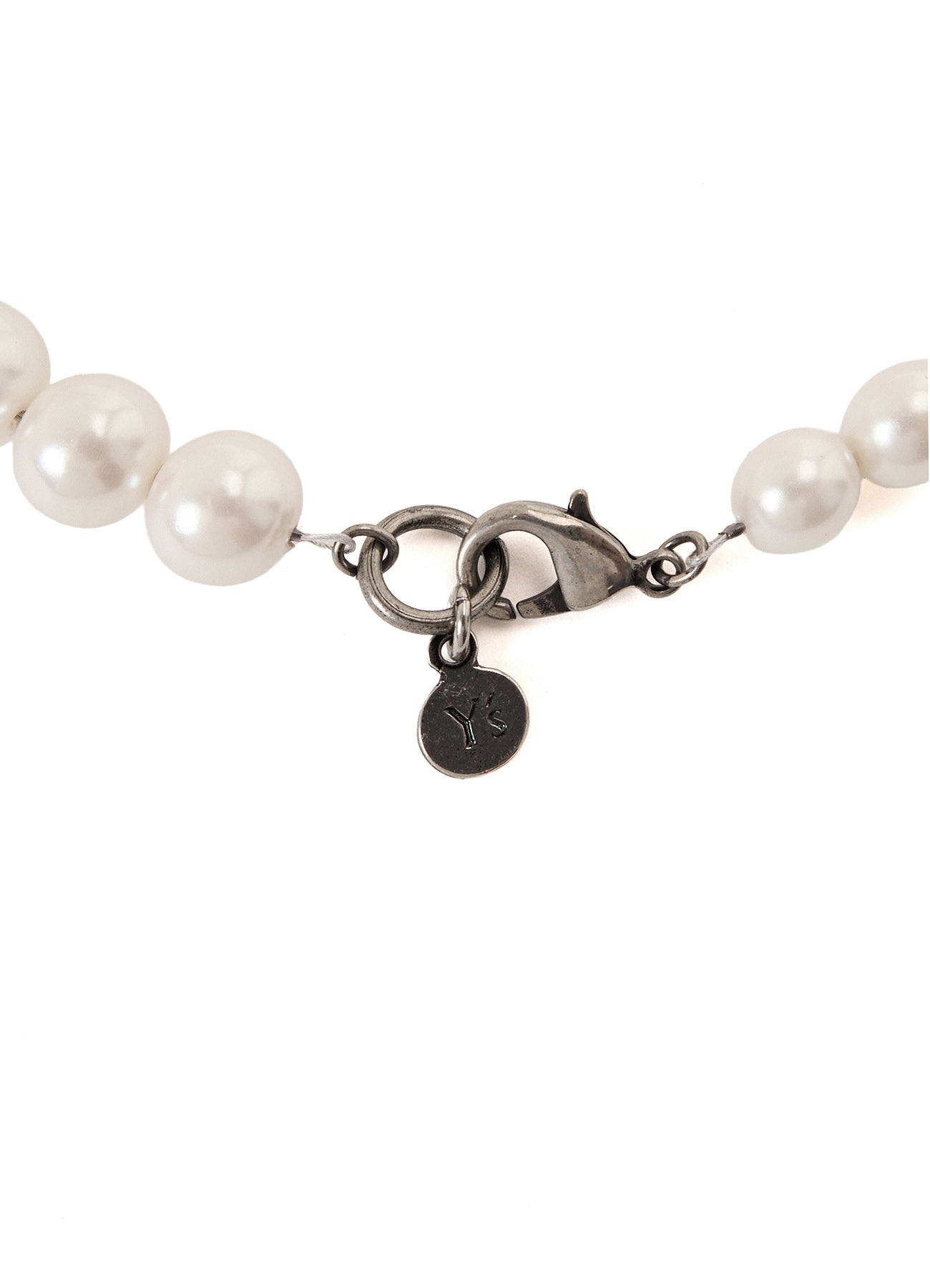 PEARL AND CHAIN LONG NECKLACE