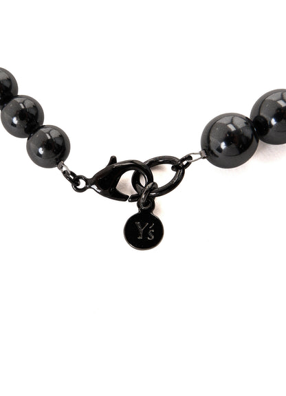 PEARL AND CHAIN LONG NECKLACE