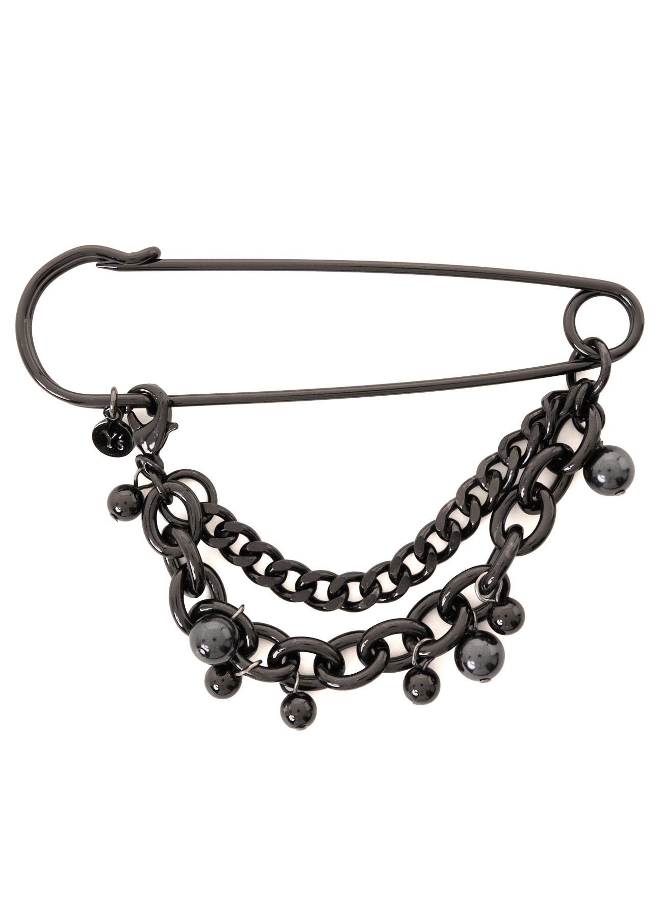 BRASS CHAIN PIN – THE SHOP YOHJI YAMAMOTO