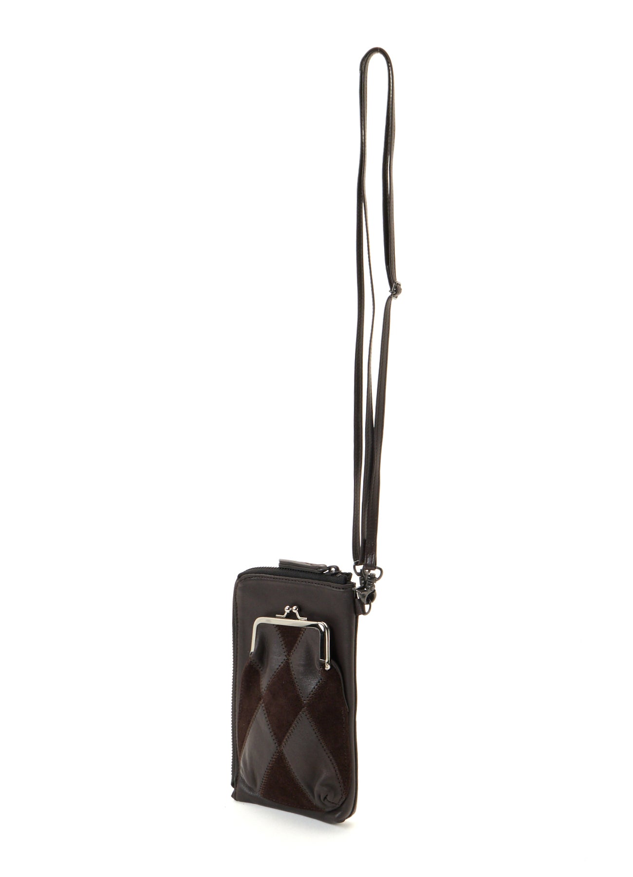 COW LEATHER ZIP PURSE