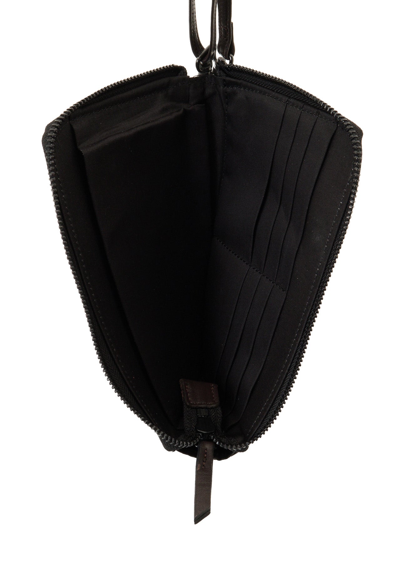 COW LEATHER ZIP PURSE