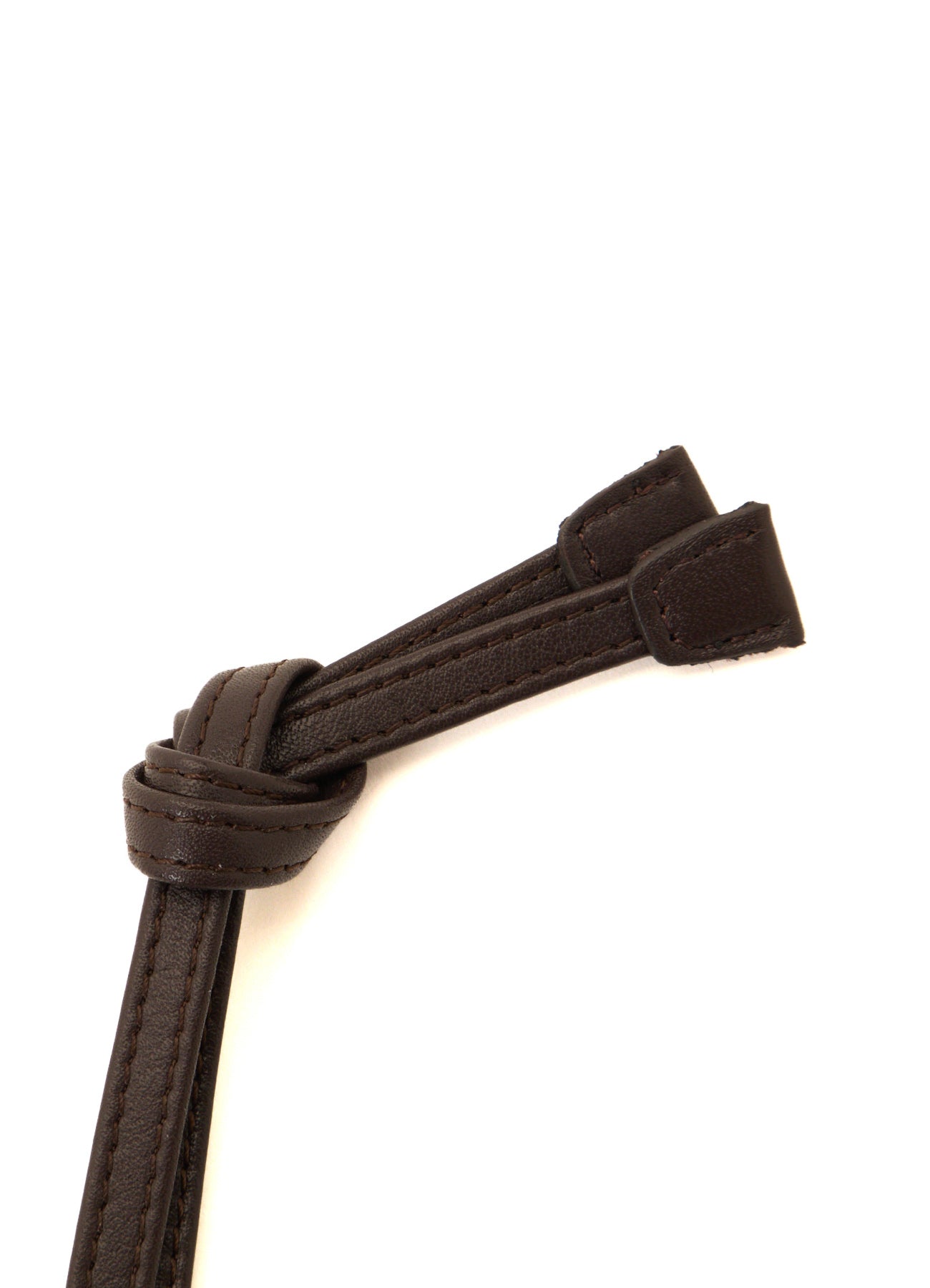 COW LEATHER CLASP NECKLACE
