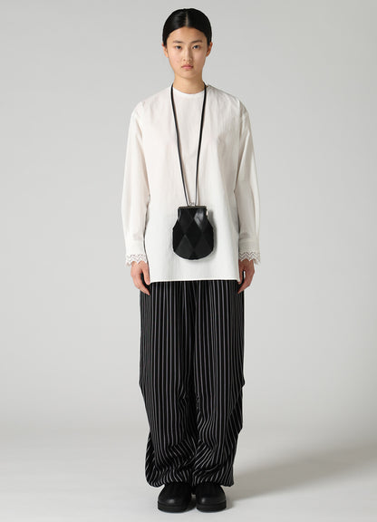 COW LEATHER CLASP NECKLACE