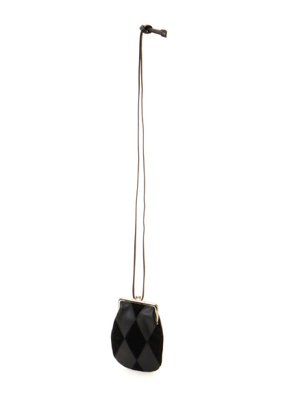 COW LEATHER CLASP NECKLACE