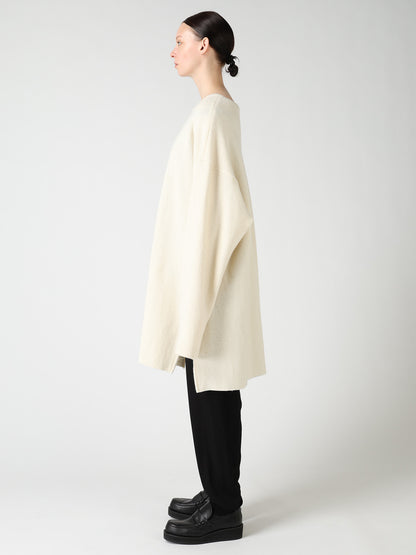 WOOLEN QUARTER PULLOVER