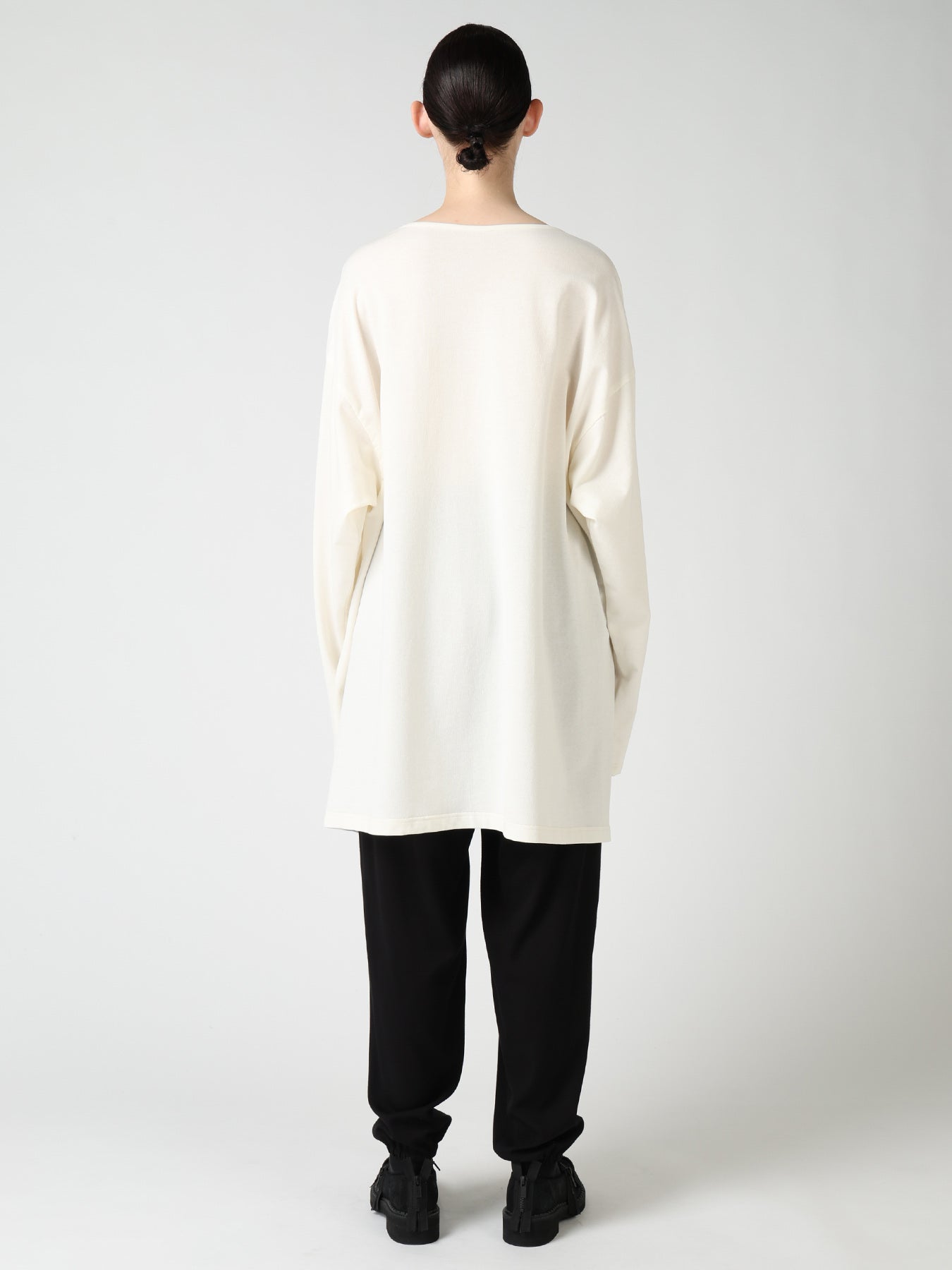 COTTON INLAY PULLOVER