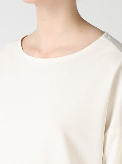COTTON INLAY PULLOVER