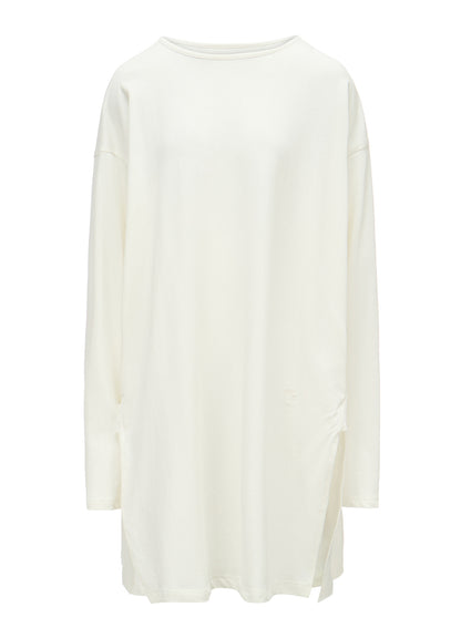 COTTON INLAY PULLOVER