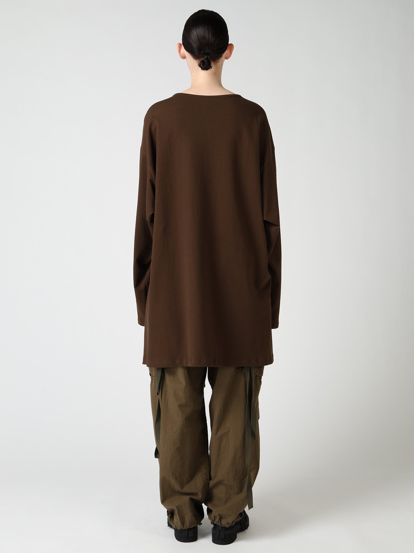 COTTON INLAY PULLOVER