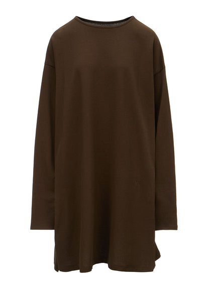COTTON INLAY PULLOVER