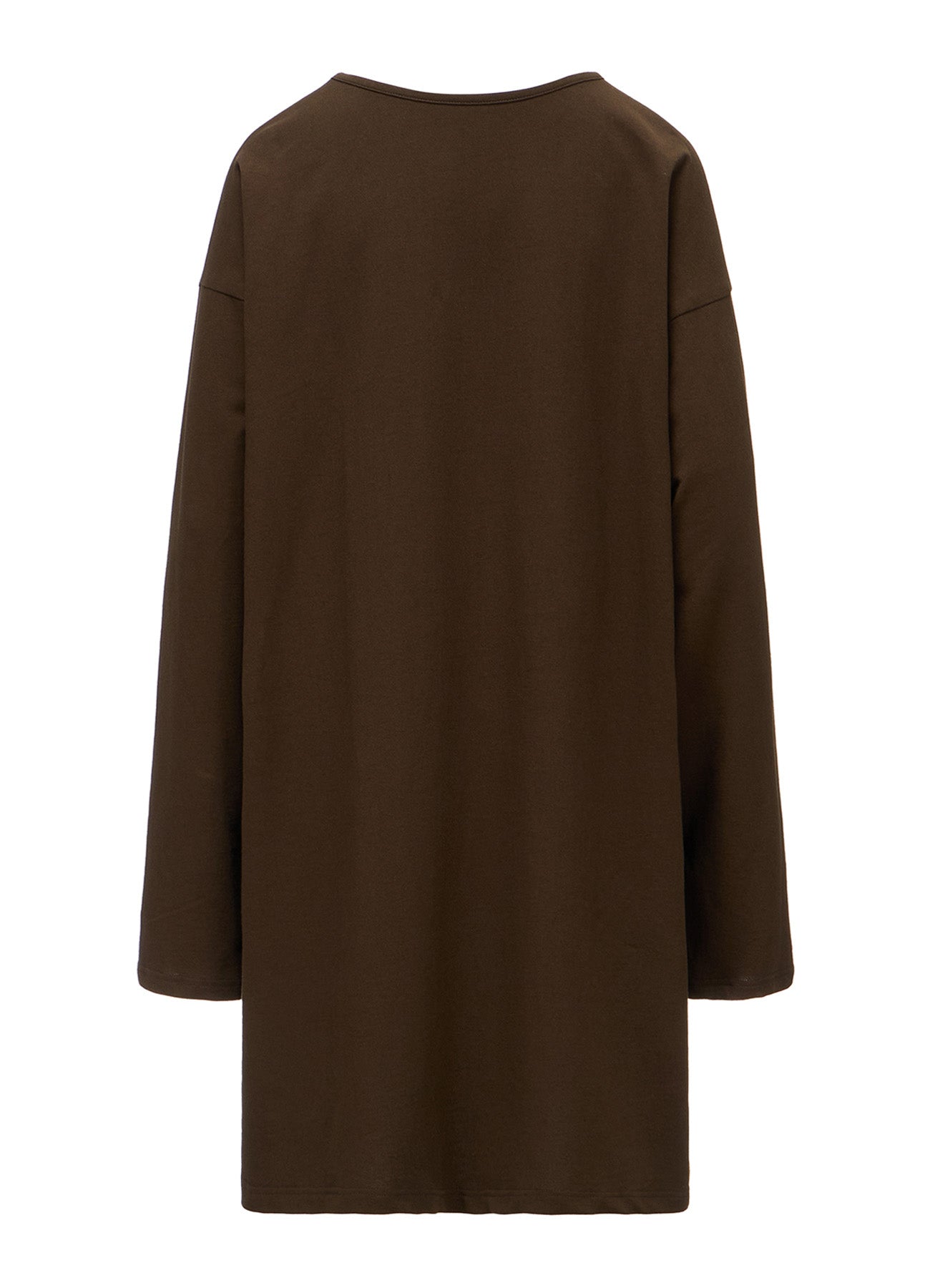 COTTON INLAY PULLOVER