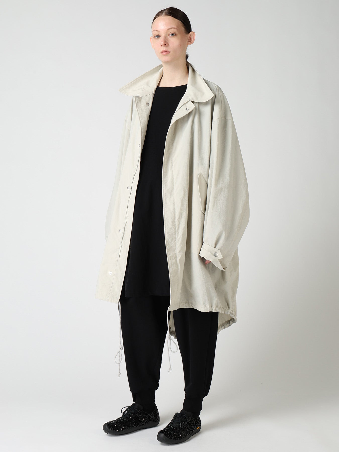COTTON INLAY PULLOVER