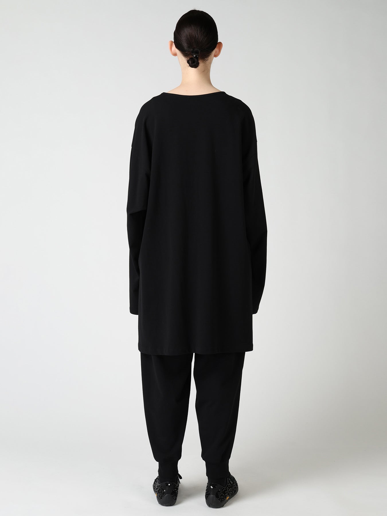 COTTON INLAY PULLOVER
