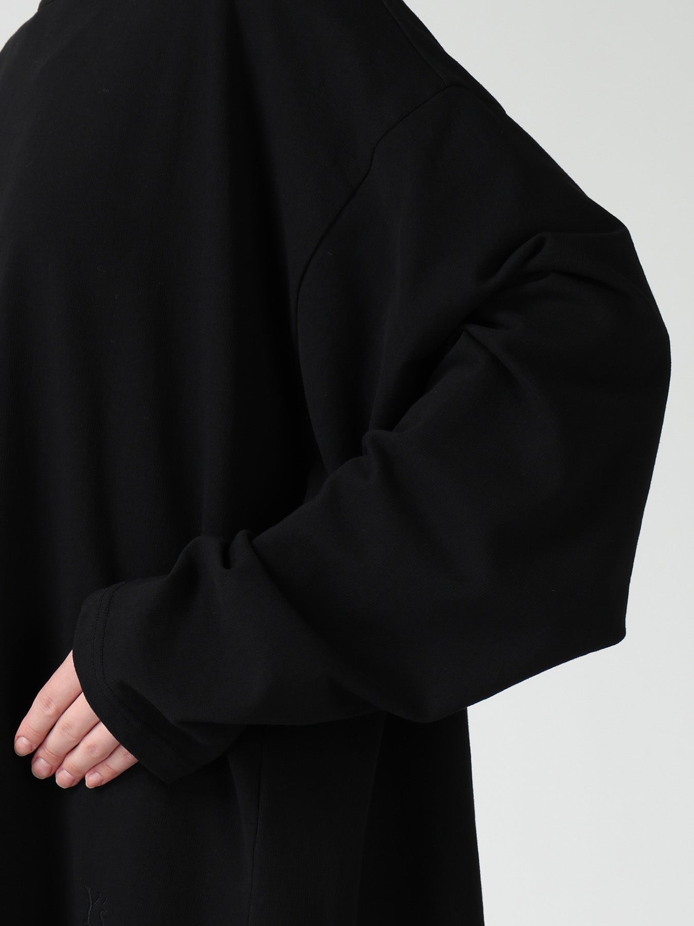 COTTON INLAY PULLOVER