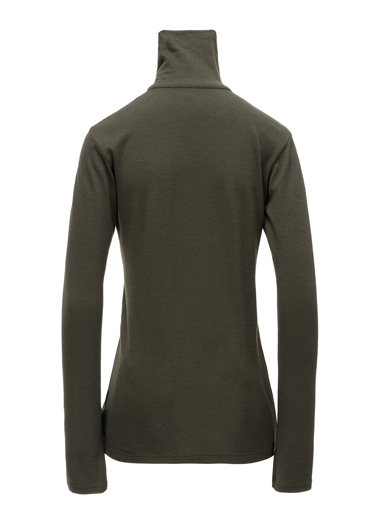WOOL MILLED WASHABLE JERSEY HIGH NECK PULLOVER – THE SHOP YOHJI