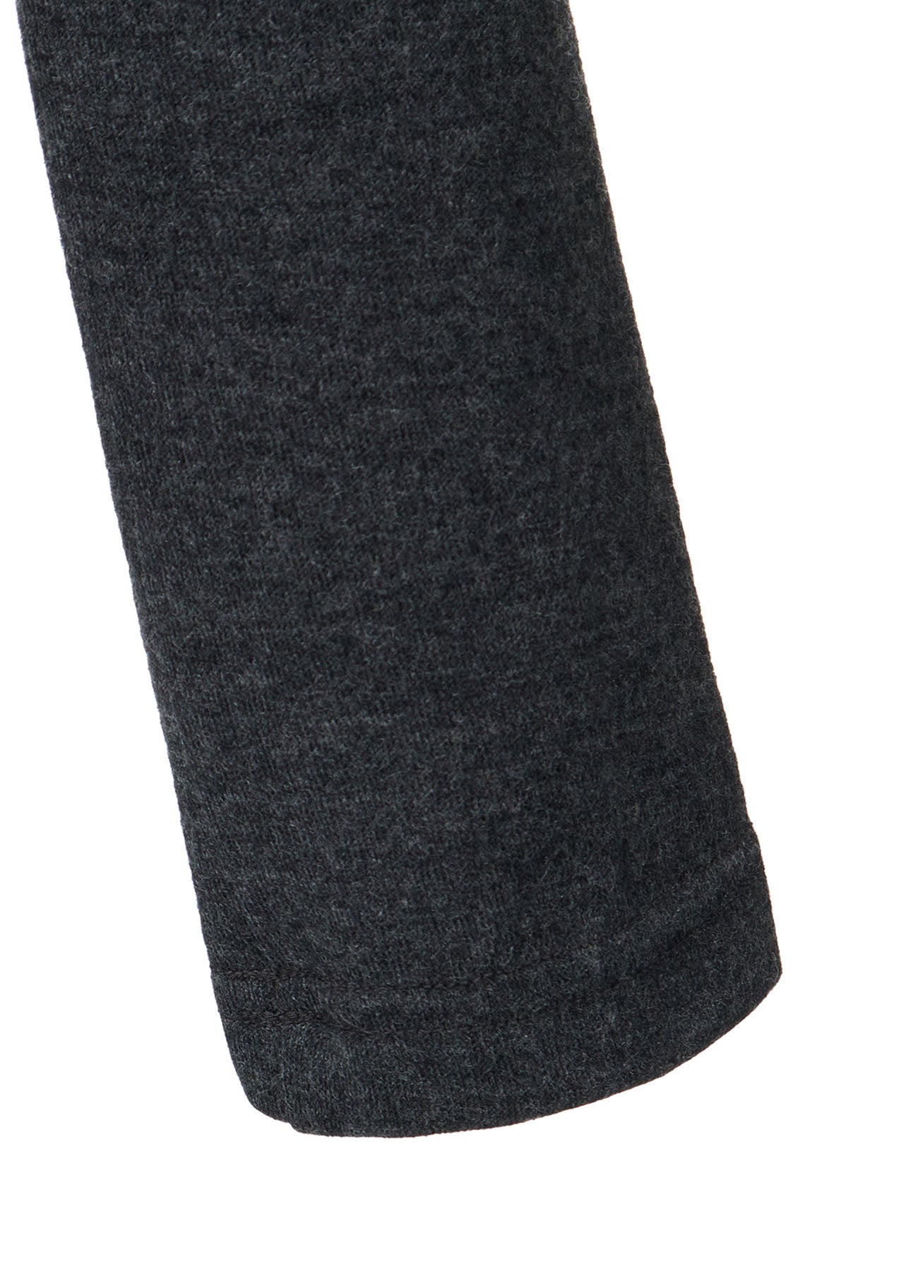 WOOL MILLED WASHABLE JERSEY HIGH NECK PULLOVER