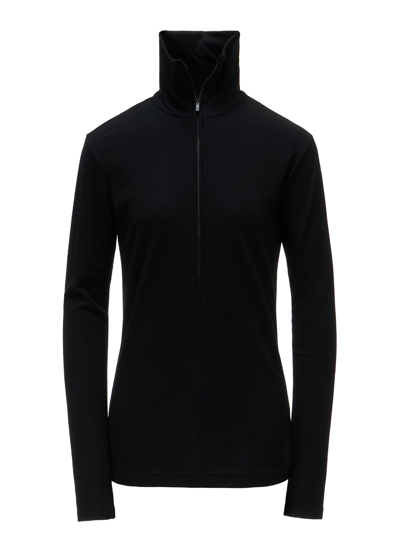 WOOL MILLED WASHABLE JERSEY HIGH NECK PULLOVER – THE SHOP YOHJI