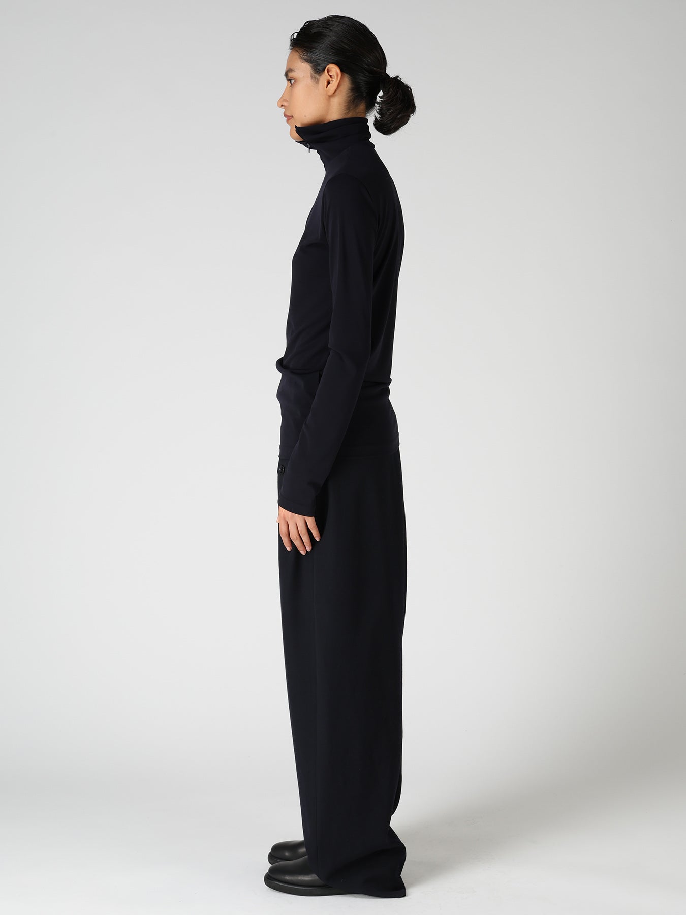 TA/PE DRY ZIP-UP HIGH NECK PULLOVER