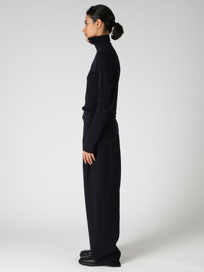 TA/PE DRY ZIP-UP HIGH NECK PULLOVER