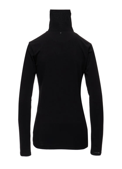TA/PE DRY ZIP-UP HIGH NECK PULLOVER