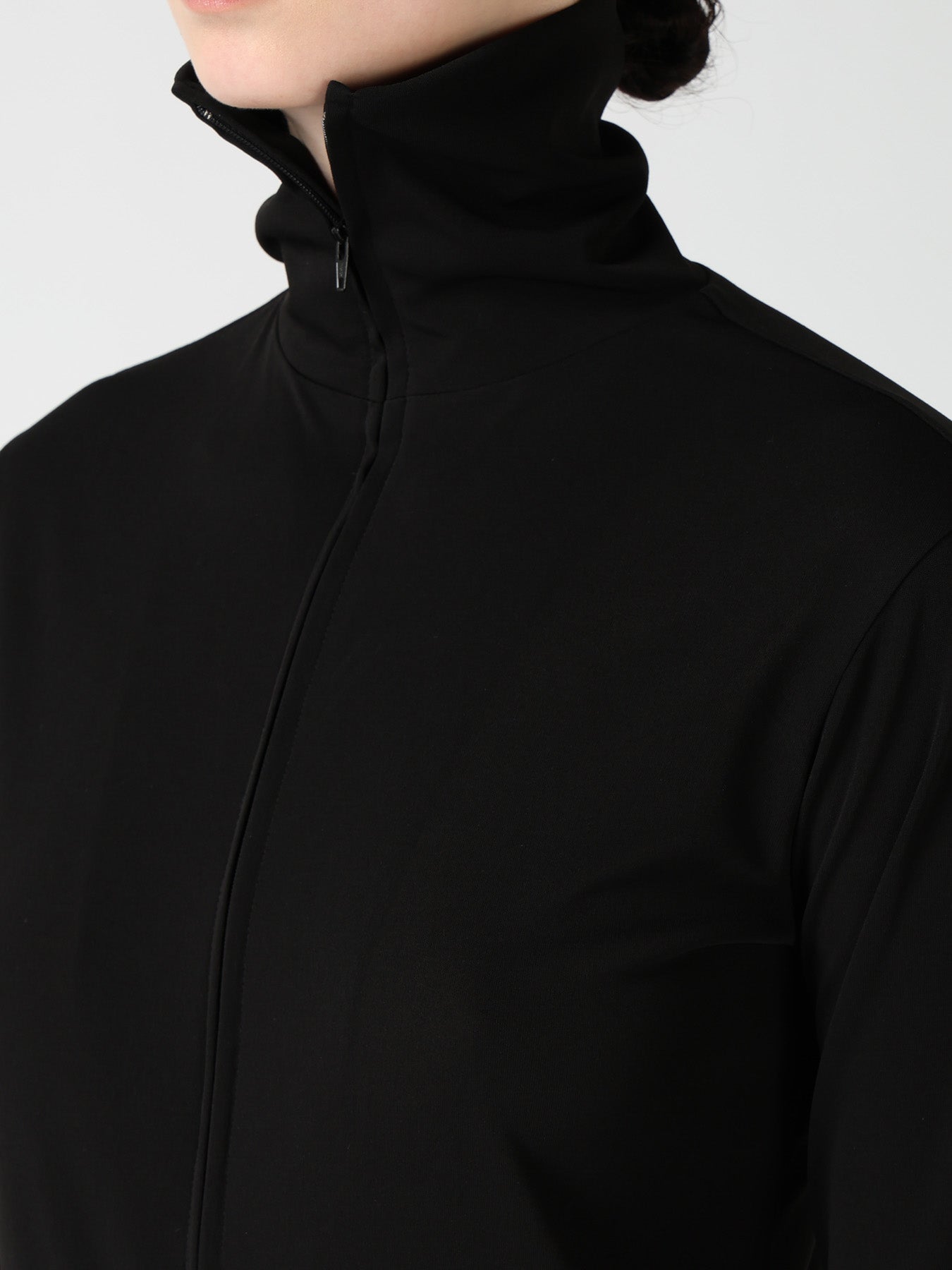 TA/PE DRY ZIP-UP HIGH NECK PULLOVER