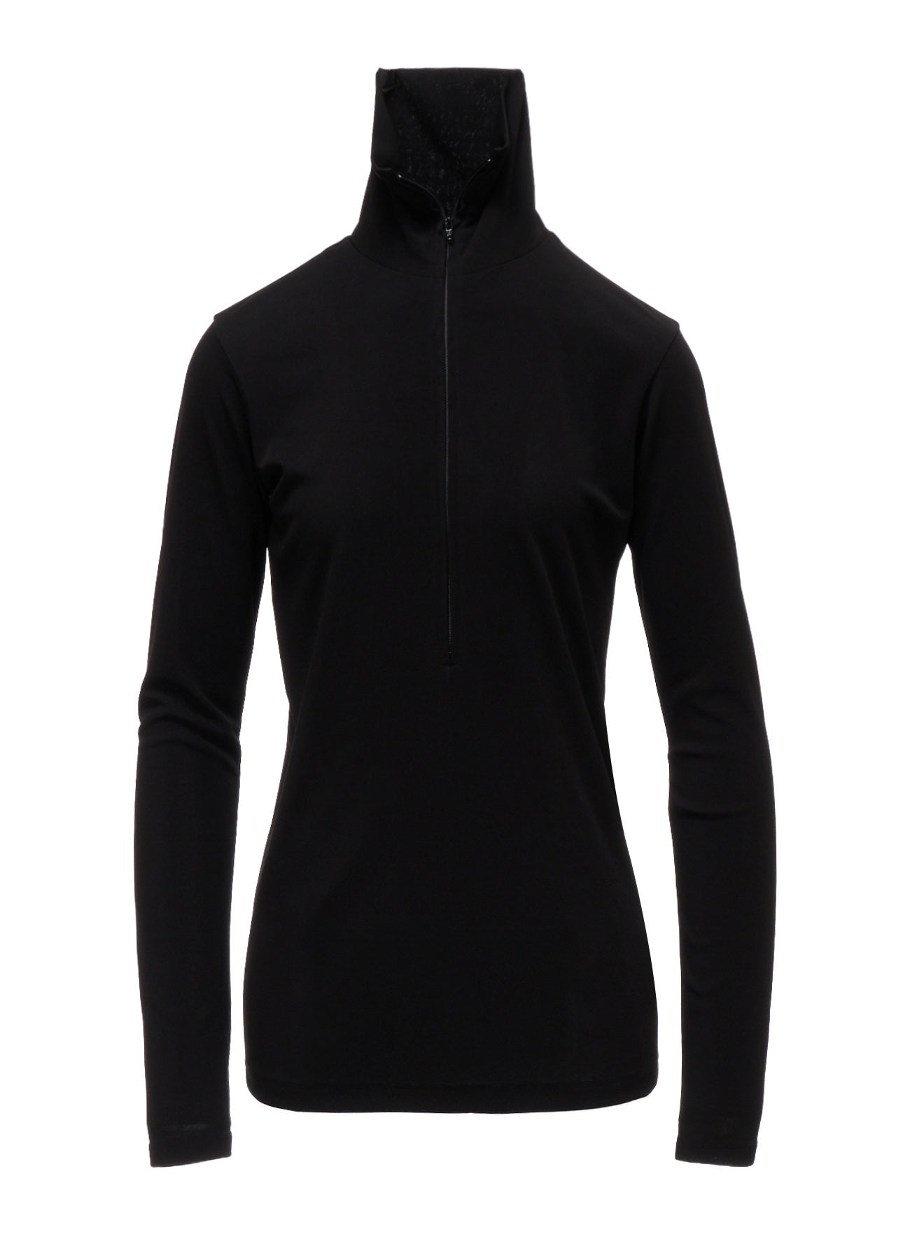 TA/PE DRY ZIP-UP HIGH NECK PULLOVER