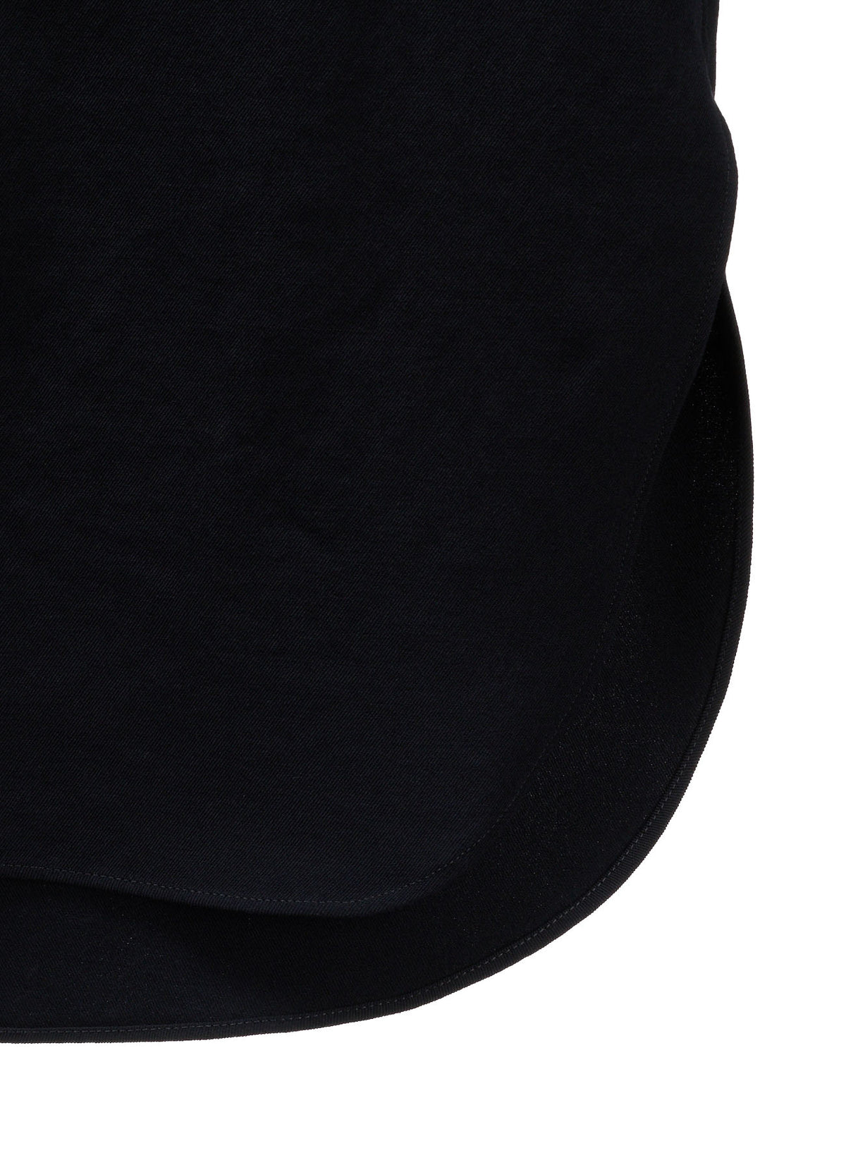 WOOL GABARDINE MILITARY SHIRT