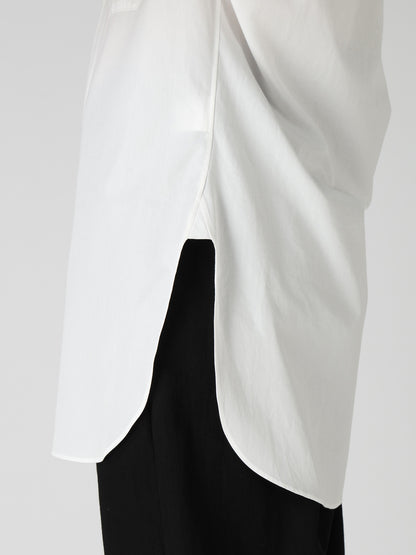 100/2 COTTON BROAD SAILOR COLLAR SHIRT