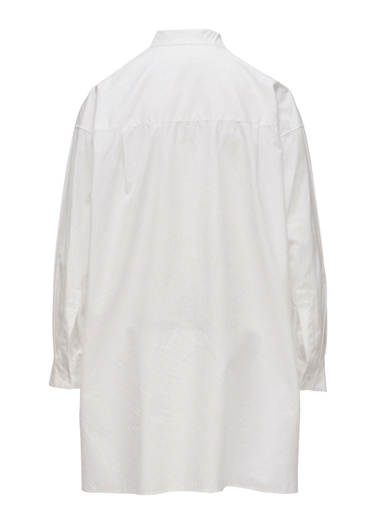 100/2 COTTON BROAD DOUBLE-LAYER BLOUSE