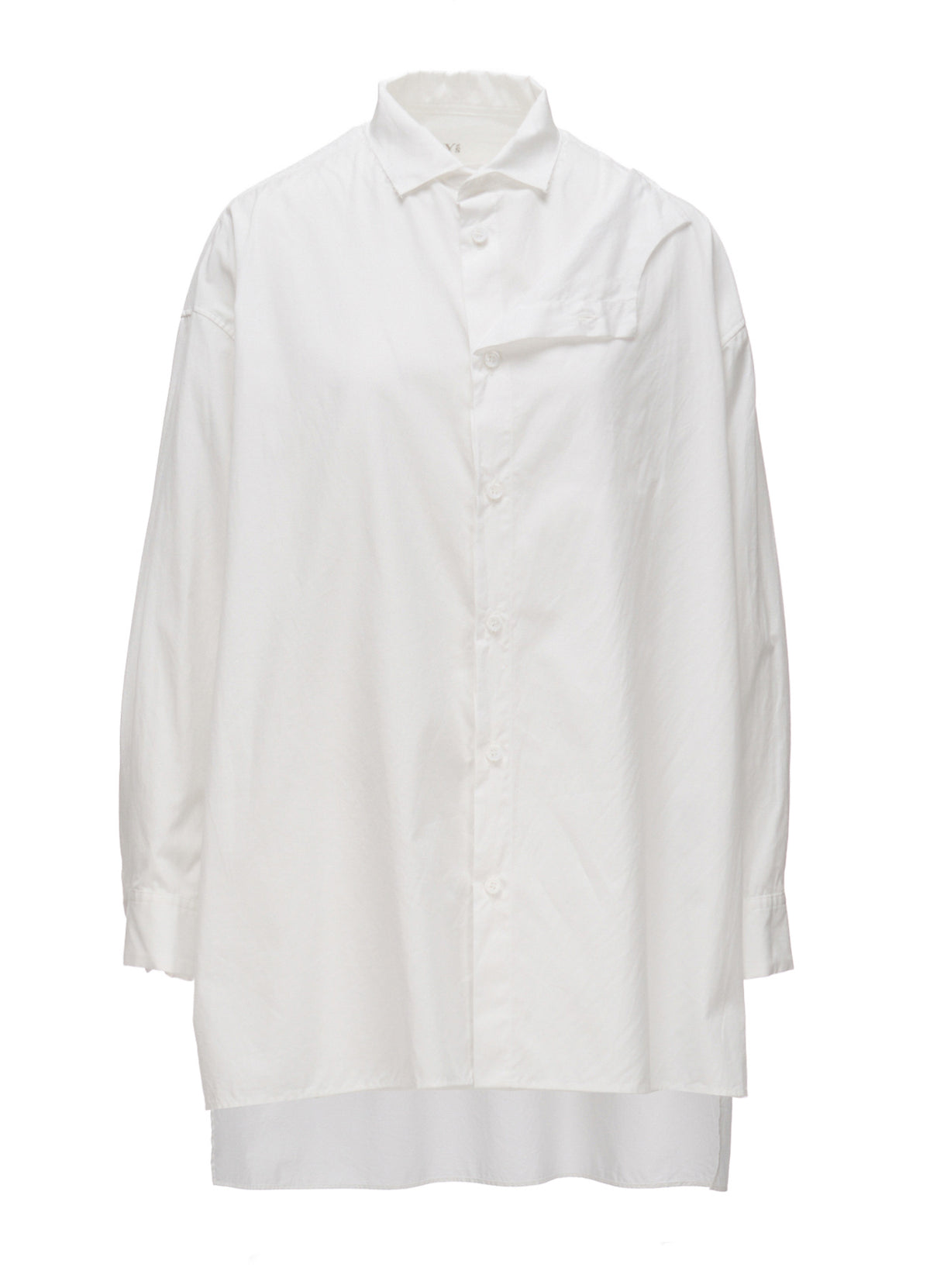 100/2 COTTON BROAD DOUBLE-LAYER BLOUSE
