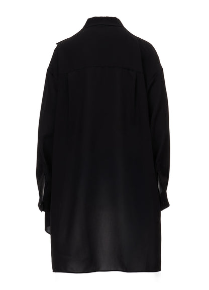 TA/PE GEORGETTE DOUBLE-LAYER BLOUSE