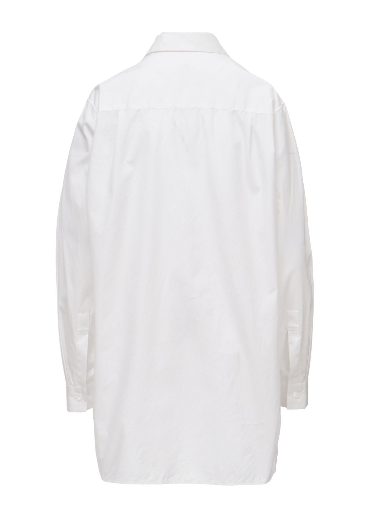 100/2 COTTON BROAD SHIFTED PANEL BLOUSE – THE SHOP YOHJI YAMAMOTO