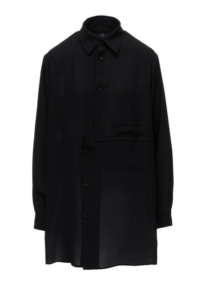TA/PE GEORGETTE SHIFTED PANEL BLOUSE
