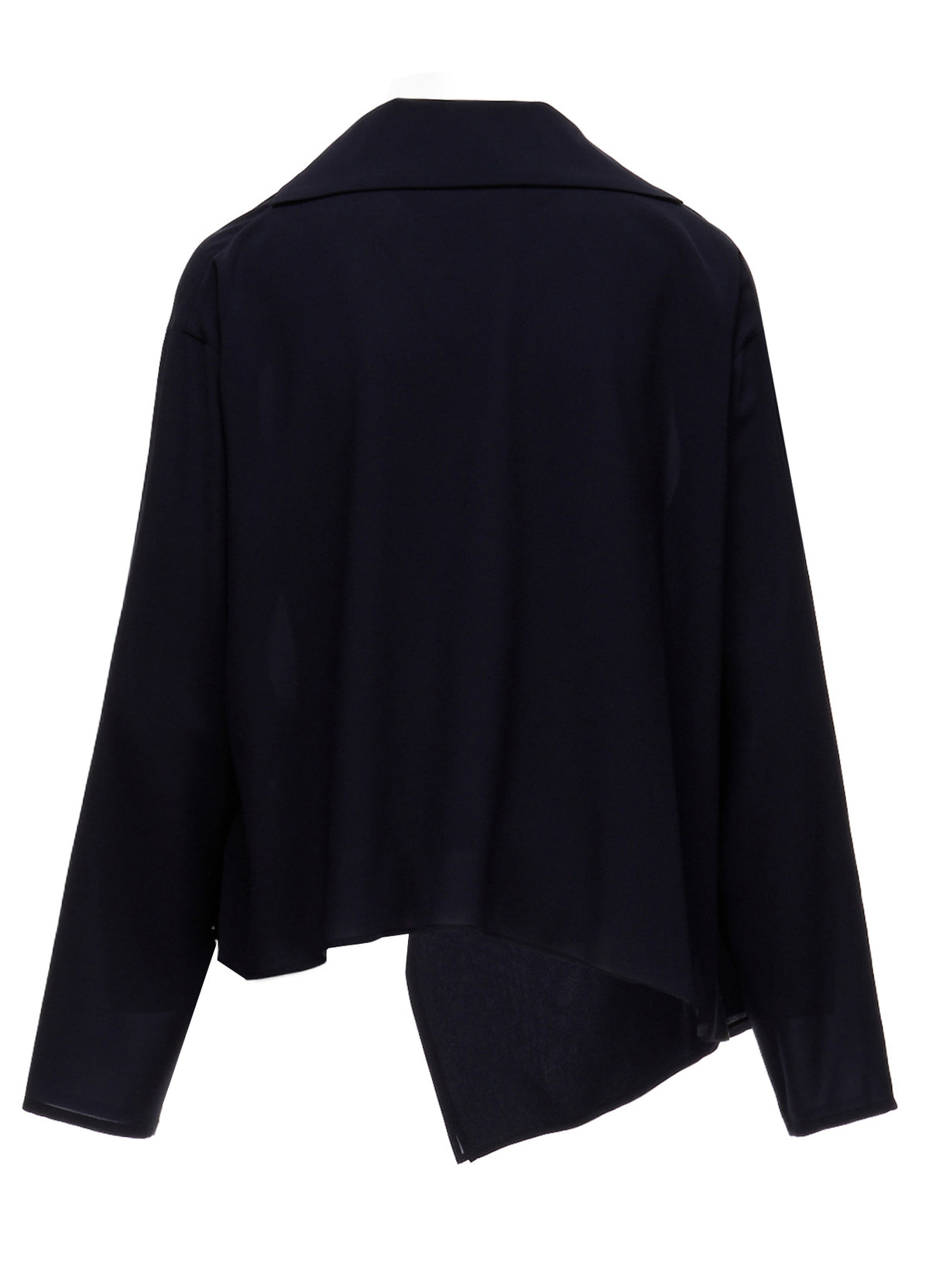 TA/PE GEORGETTE DRAPE BLOUSE