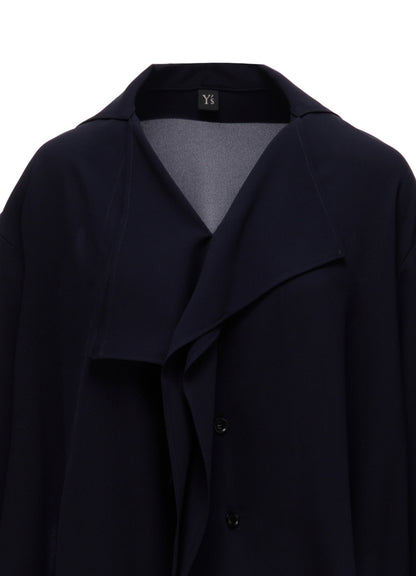 TA/PE GEORGETTE DRAPE BLOUSE