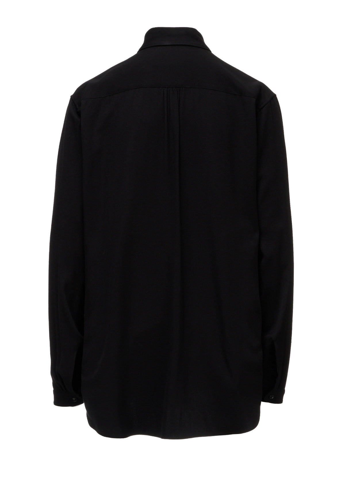 VISCOSE/TRIACETATE BLEND LEFT FRONT CLOTH BLOUSE