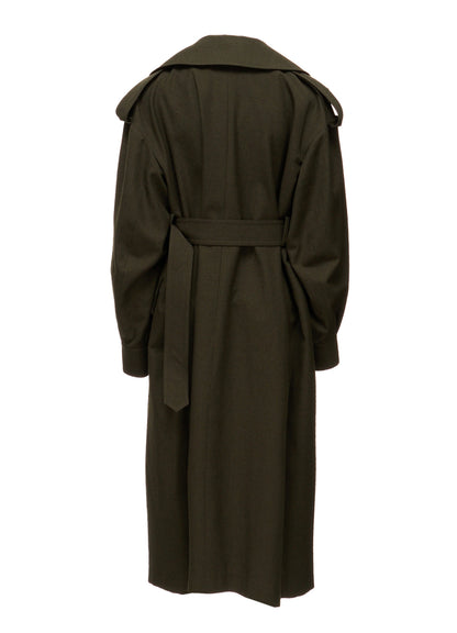 OLD MILITARY SERGE MOTO COAT
