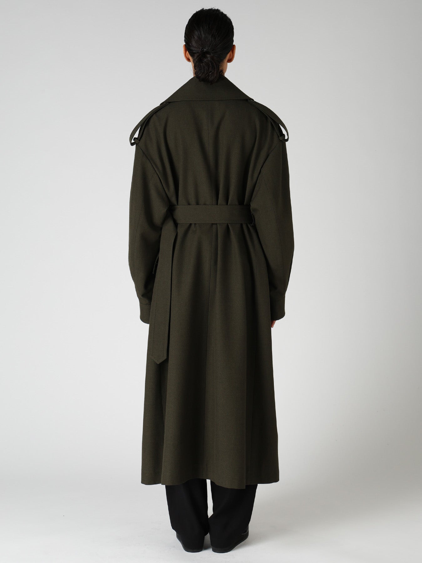OLD MILITARY SERGE MOTO COAT